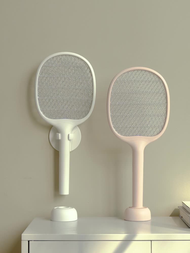 Two-in-One Rechargeable USB Mosquito Killer Lamp and Fly Swatter