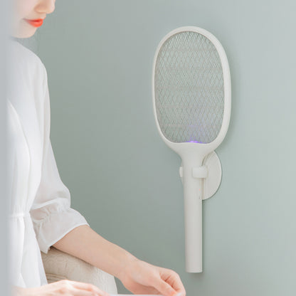 Two-in-One Rechargeable USB Mosquito Killer Lamp and Fly Swatter