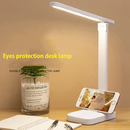 Touch Dimming LED Desk Lamp with Eye Protection